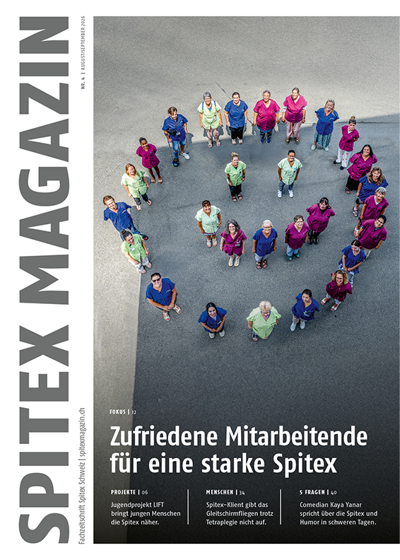 Zufriedene Mitarbeitende für eine starke Spitex