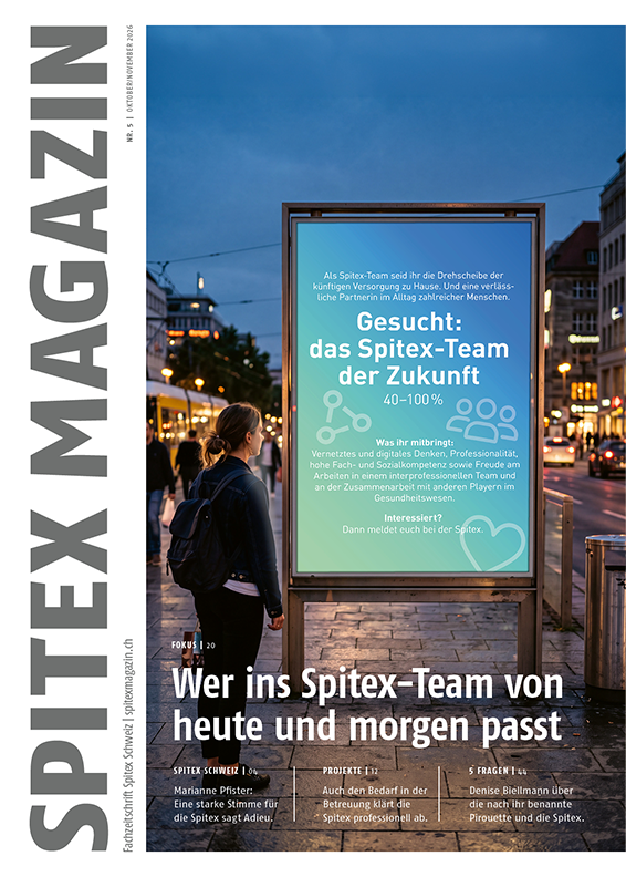 Wer ins Spitex-Team von heute und morgen passt